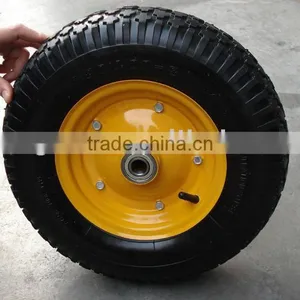 Wheel Barrow Tyre / Wheelbarrow Tire /pneumatic Rubber Wheel thumbnail-1