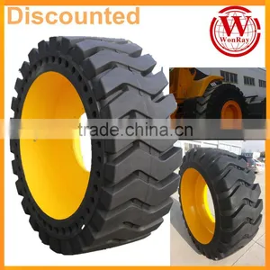 Factory Supply Low Profile 17.5x25 Otr Solid Tires 23.5-25 Wheel Loader Tires thumbnail-1