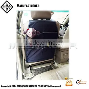 Car Rear Seat Cover Backseat Organizer Seat Car Kick Mat thumbnail-1