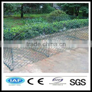 China Wholesale CE&ISO Certificated Pvc Coated Gabion Basket/gabion Wire Mesh(hexagonal Wire Netting)(pro Manufacturer) thumbnail-1