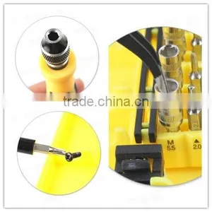 45 in 1 Multi Professional Portable Opening Tool Compact Screwdriver Kit Set With Tweezers & Extension thumbnail-4