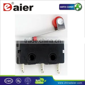 Micro Lever Switch With Roller Lever, Pcb Terminals,Kw4-5 thumbnail-1