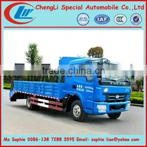 Yuejin Transport Excavator Truck ,flatbed Trucks for Sale,flatbed Truck Bodies thumbnail-1