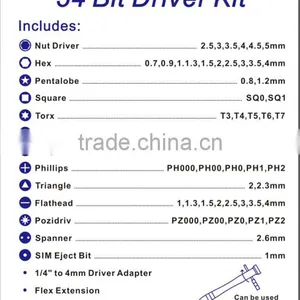 54 In1precision Screwdriver Set for All Electronics Product thumbnail-5