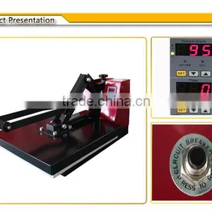 Auplex Hottest Cost Effective Fuzhou T-shirt Heat Transfer Sticker Press Machine thumbnail-5
