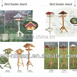Stand Wooden Bird Feeder thumbnail-1