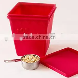 Healthy Microwave Popcorn Popper - No Oil Needed - Silicone Micro Popcorn Maker thumbnail-2