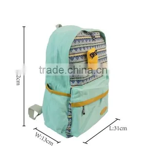 Lightweight Canvas Laptop Bag/Cute School Backpack Travel Bag With Little Doll thumbnail-4