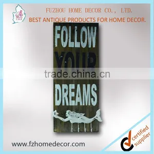 Very Popular 2016 Newest Decorative Vintage Wooden Wall Signs/word Sign thumbnail-2