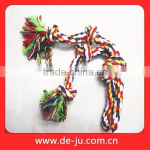 Cleaning Teeth Colorful Cotton Rope Pet Shop Toy thumbnail-1