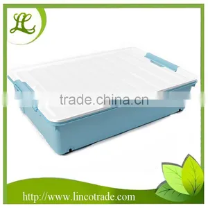 Plastic Storage Box With Lock And Wheel thumbnail-3