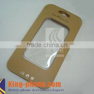 Kraft Paper Packing Boxes With Display Plastic Tray for Phone Case, Gift Paper Boxes thumbnail-1