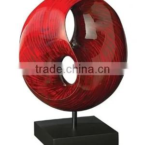 High Quality Best Selling Modern Red Tubular Sculpture 2015 From Vietnam thumbnail-1