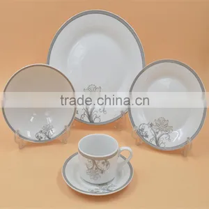 20pcs Ceramic Porcelain Dinnerware Set thumbnail-3