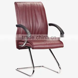 Leather Office Chairs no Wheels (6009C) thumbnail-1