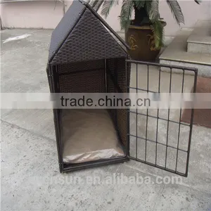 Luxury Rattan Meduim Comfortable and Cute Dog House thumbnail-2