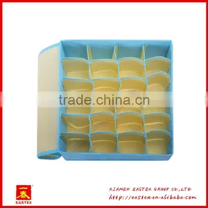 High Quality Peach Skin 24 Grid Socks/bra/briefs Storage Box thumbnail-4