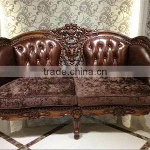 Antique Fabric Sofa Set for Home Decor thumbnail-1