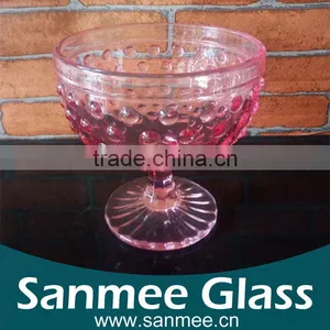 Good Quality Low Price Fashion Colored Glass Ice Cream Bowl thumbnail-1