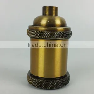 E27 Vintage Style Aluminum Lamp Holder thumbnail-5