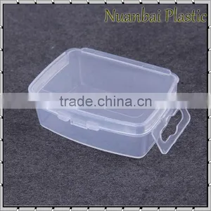 Transparent PP Material Plastic DIY Nail Art Storage Box Small Accessories Box thumbnail-1