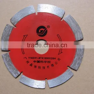 114mm Guangjing Stone Blade Long Life Stone Cutting Band Saw Blade thumbnail-1