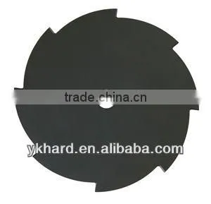 10 Inch 8 Teeth Black Grass Cutter Blade thumbnail-1