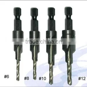 HSS Cordless Drill Bit Set With High Carbon Steel Countersink Tools thumbnail-2