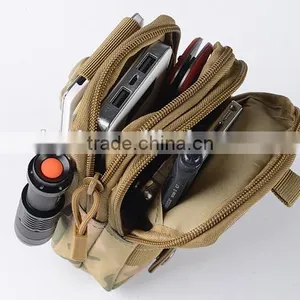 Outdoor Sports the Molle Tactical Pockets Male 5.5/6 Inch Waterproof Phone Bag Wear Belt Running Hang Bag thumbnail-2