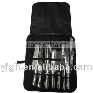 9 Pieces Stainless Steel Kitchen Knife Set in Nylon Case thumbnail-1