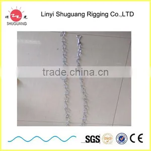 Galvanized or Ungalvanized DIN 5686 Knotted Chain thumbnail-1