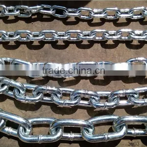 China OEM High Tensile Offshore Mooring Studless Link Marine Anchor Chain thumbnail-1