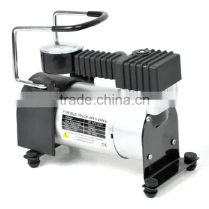 DC 12V Single Cylinder Metal Auto Air Compressor Car Tire Air Pump thumbnail-1