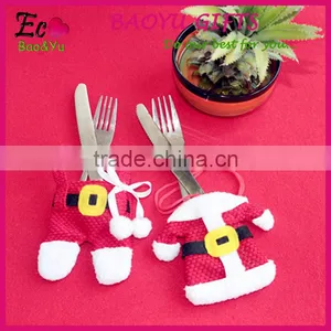New Products Movable Christmas Gift Cheap Tableware Knife Fork Bag Christmas Decoration thumbnail-1