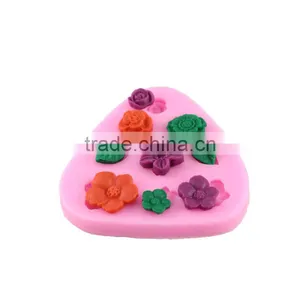 Silica Gel Shaped Sugar Flowers Molding Arts Tool DIY Cake Decorating Tools 1688 Agent thumbnail-2
