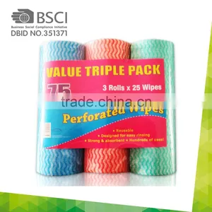 Manufacturer in China , Guangzhou 13 Years Factory , Wholesale the Best Price for Spunlace Towel in Perferated Roll thumbnail-5
