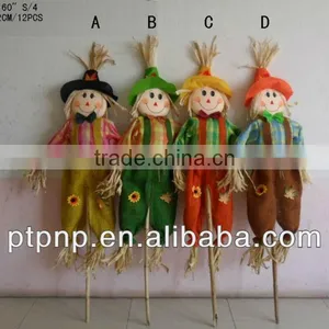 Straw Havest Outdoor Scarecrow thumbnail-1