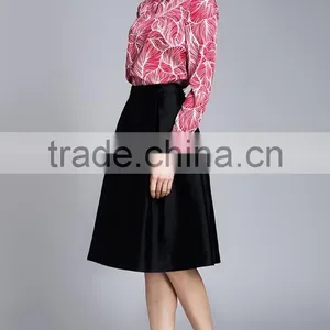 Spring-Summer Season Ladies Length Sleeve Printing Shirt Blouse thumbnail-3