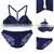 Sexy Front Closure Push up Sexy Ladies Seamless Lace Bra Set thumbnail-6