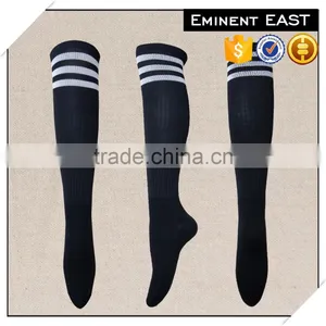 Customized Own Design Semi-terry Quick Dry Nylon Football Socks thumbnail-1