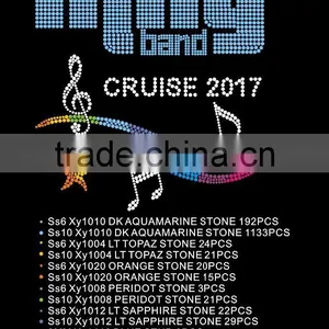 Customize Various Patterns and Text Hot Fix Rhinestone for Clothing thumbnail-2