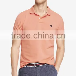 2015 Collar Design Mens Sports Slim Fit Pique Original Mens Polo T-shirts thumbnail-6