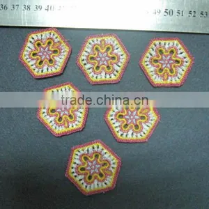 Cotton Embroidery Floer Patch Design thumbnail-1