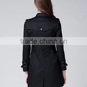 Double Breasted Fashion Design Winter Women Coat thumbnail-3