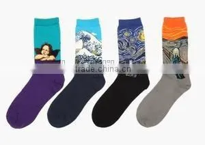Wholesale New Design Art Socks Stock Items Socks/women Sock thumbnail-1