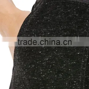 Wholesale Plain Black Women Sweats Shorts, Sports Shorts Running Shorts thumbnail-5