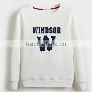 Customized Design Crewneck Pullover Fleece TC65/35 Cheaper Hoodies/sweatshirt thumbnail-3