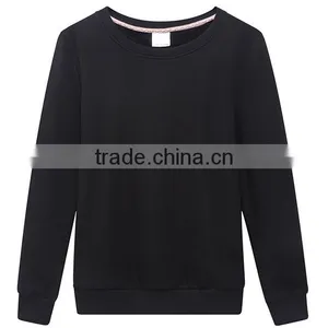 Customized Designs Wholesale Plain Blank Cheaper Crewneck TC65/35 Fleece Hoodies&sweatshirt thumbnail-4