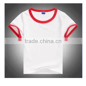 Wholesale Blank Cheap Chidren and Baby Cotton T-shirts for Summer thumbnail-2