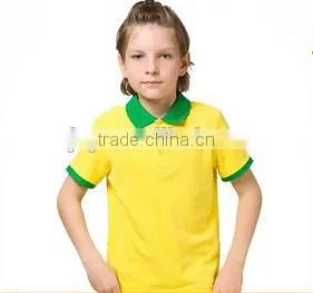 Cheap Blank Customize Short Sleeve Polo Shirts for Kid thumbnail-1